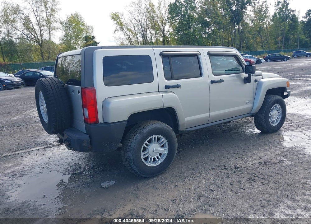 2008 HUMMER H3 SUV VIN: 5GTEN13EX88137005