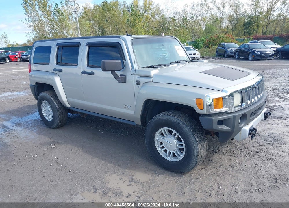 2008 HUMMER H3 SUV VIN: 5GTEN13EX88137005