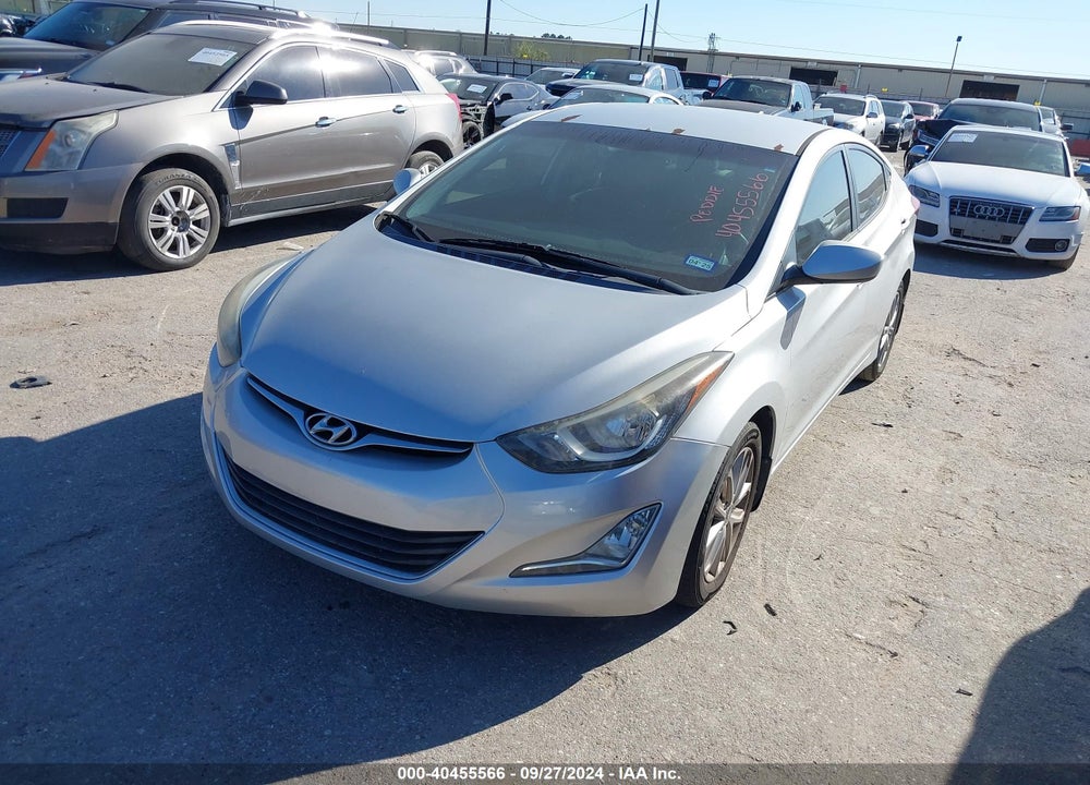 2015 HYUNDAI ELANTRA SE VIN: 5NPDH4AE9FH605724