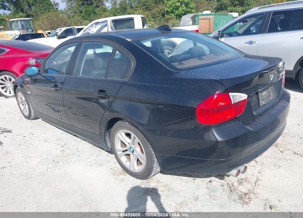2008 BMW 328I VIN: WBAVA33508P143607