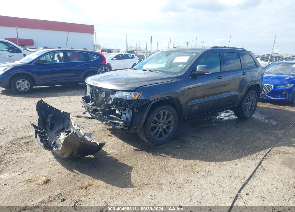 2016 JEEP GRAND CHEROKEE LIMITED 75TH ANNIVERSARY VIN: 1C4RJFBG5GC450771