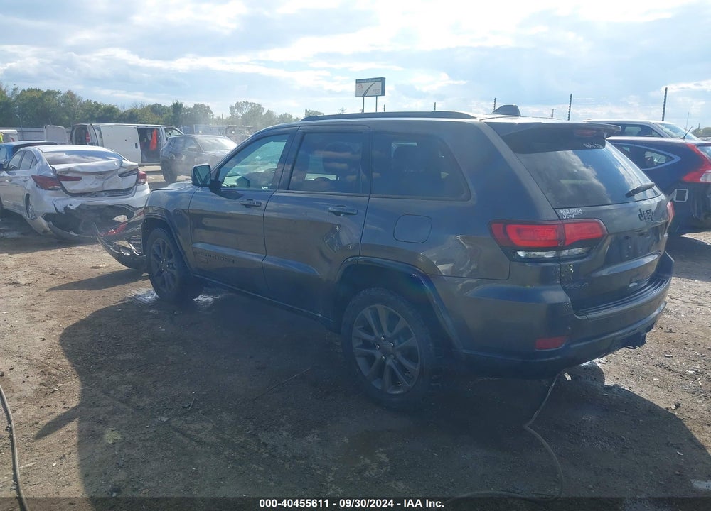 2016 JEEP GRAND CHEROKEE LIMITED 75TH ANNIVERSARY VIN: 1C4RJFBG5GC450771