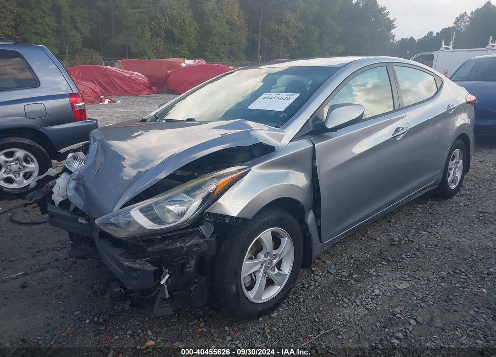 2015 HYUNDAI ELANTRA SE VIN: 5NPDH4AE0FH616806