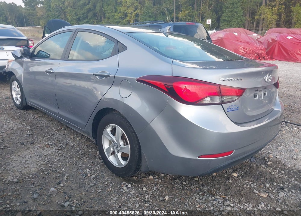 2015 HYUNDAI ELANTRA SE VIN: 5NPDH4AE0FH616806
