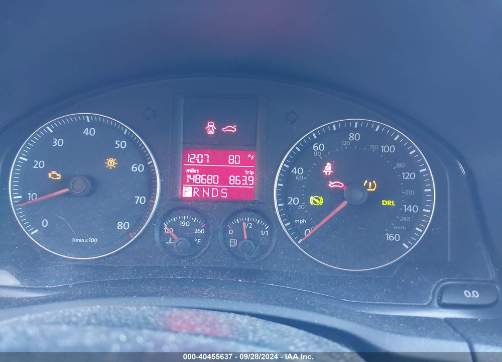 2008 VOLKSWAGEN JETTA S VIN: 3VWJM71K98M053948