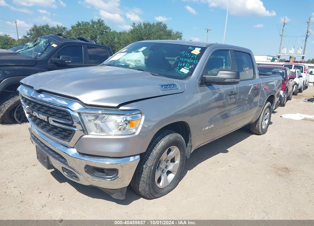 2023 RAM 1500 BIG HORN 4X2 5'7 BOX VIN: 1C6RREFT5PN552402