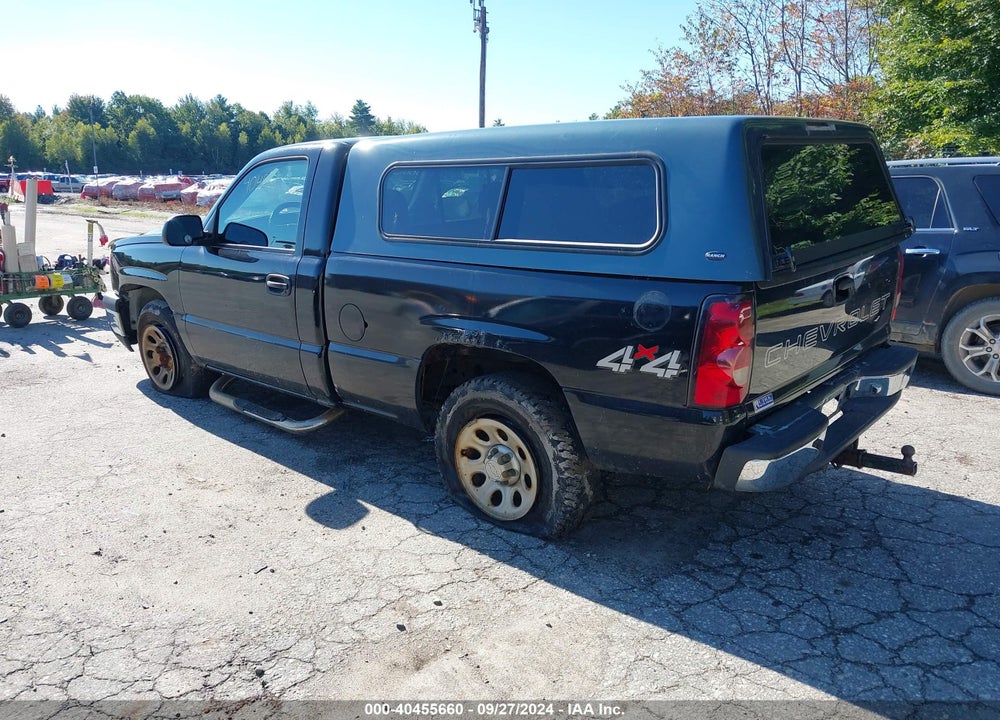 2006 CHEVROLET SILVERADO 1500 WORK TRUCK VIN: 3GCEK14Z06G215588