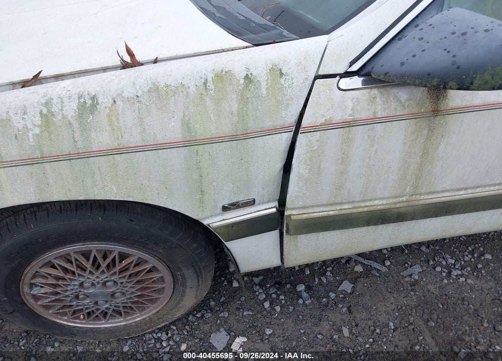 1992 CHRYSLER LEBARON VIN: 1C3XU4531NF262521