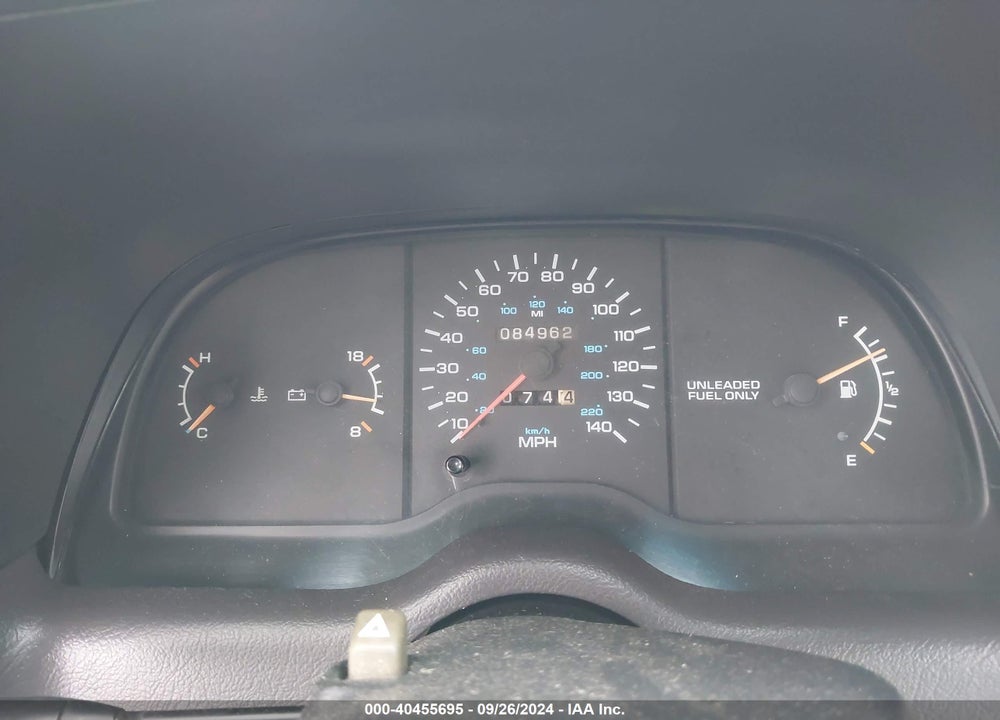 1992 CHRYSLER LEBARON VIN: 1C3XU4531NF262521