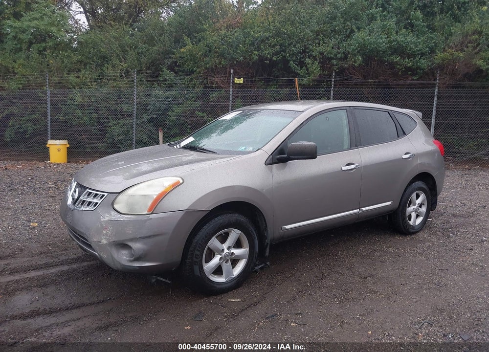 2012 NISSAN ROGUE S VIN: JN8AS5MV6CW375205