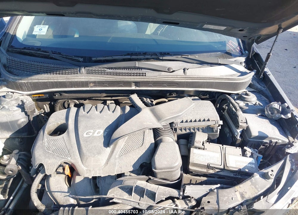 2014 HYUNDAI SONATA GLS VIN: 5NPEB4AC5EH917719