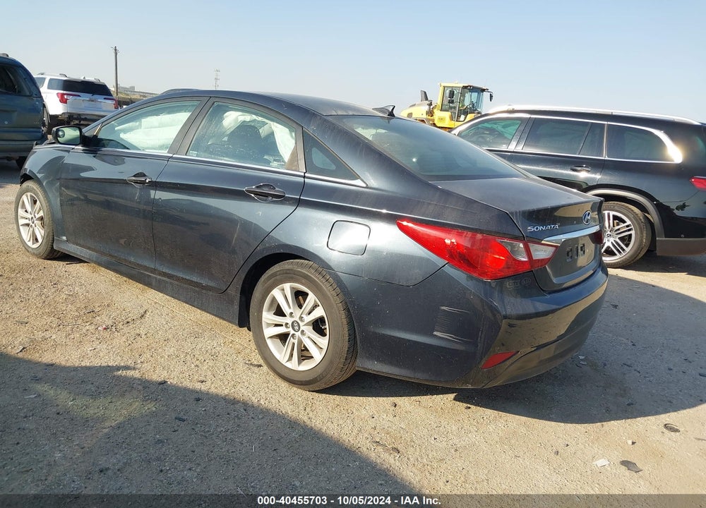 2014 HYUNDAI SONATA GLS VIN: 5NPEB4AC5EH917719