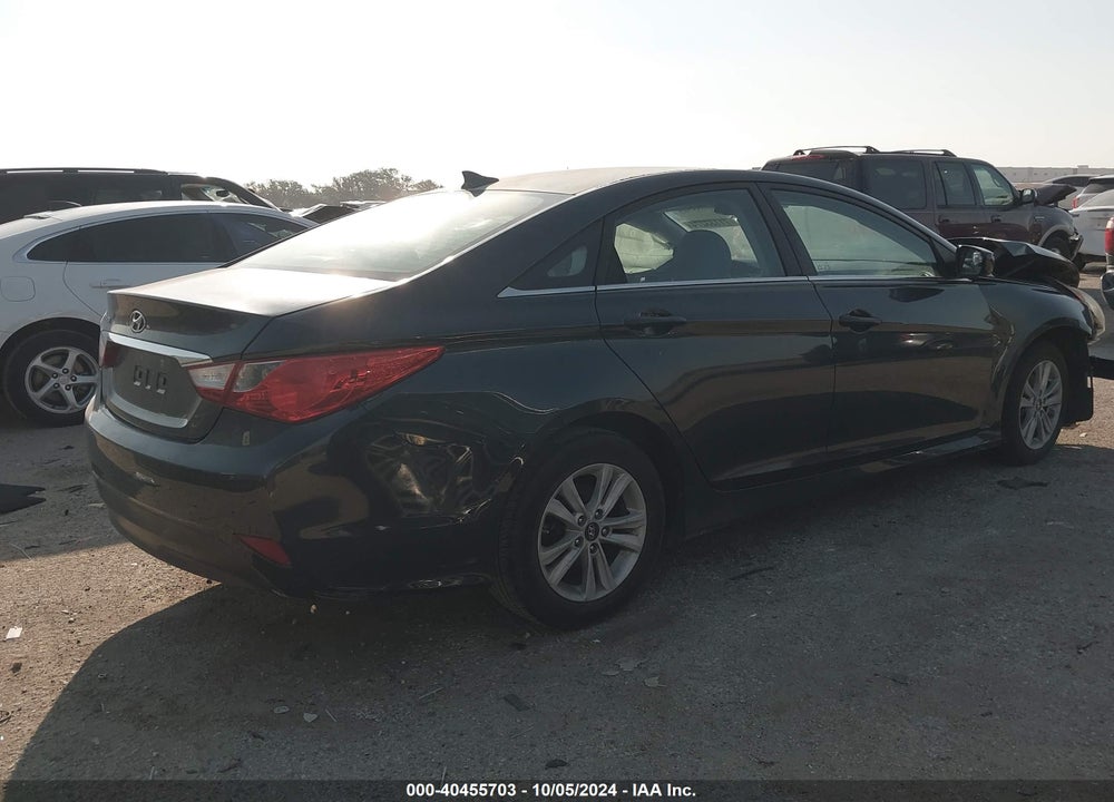 2014 HYUNDAI SONATA GLS VIN: 5NPEB4AC5EH917719