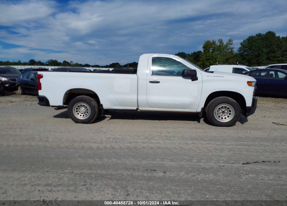 2021 CHEVROLET SILVERADO 1500 2WD REGULAR CAB LONG BED WT VIN: 3GCNWAEH9MG324879