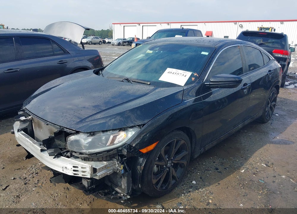 2021 HONDA CIVIC SPORT VIN: 2HGFC2F89MH509873