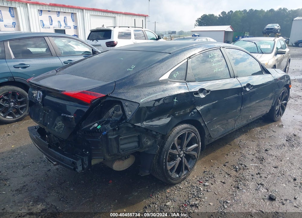 2021 HONDA CIVIC SPORT VIN: 2HGFC2F89MH509873