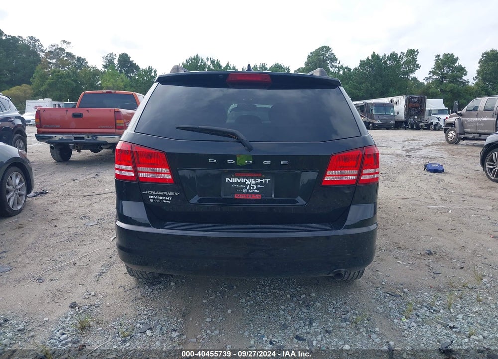 2016 DODGE JOURNEY SE VIN: 3C4PDCAB9GT147855