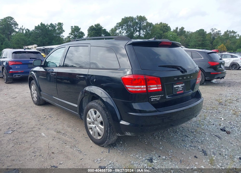 2016 DODGE JOURNEY SE VIN: 3C4PDCAB9GT147855