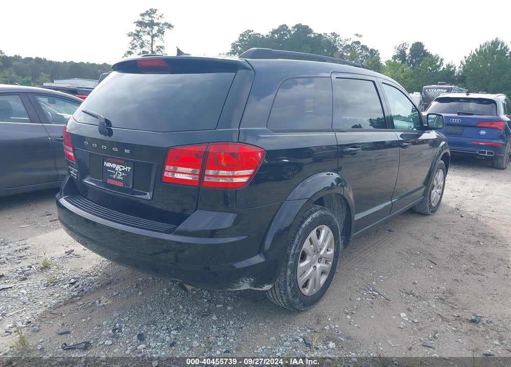 2016 DODGE JOURNEY SE VIN: 3C4PDCAB9GT147855