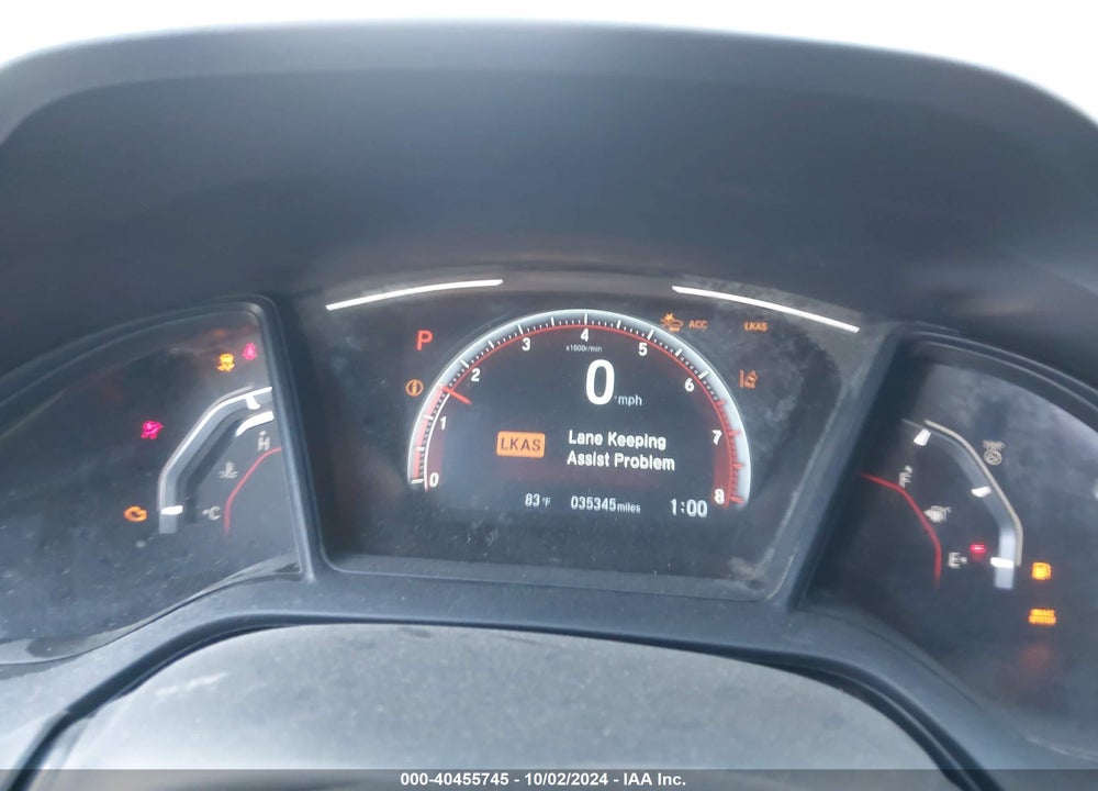 2020 HONDA CIVIC SPORT VIN: SHHFK7H44LU410681