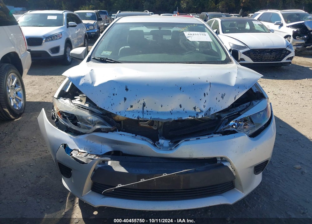 2016 TOYOTA COROLLA LE VIN: 2T1BURHE7GC534582