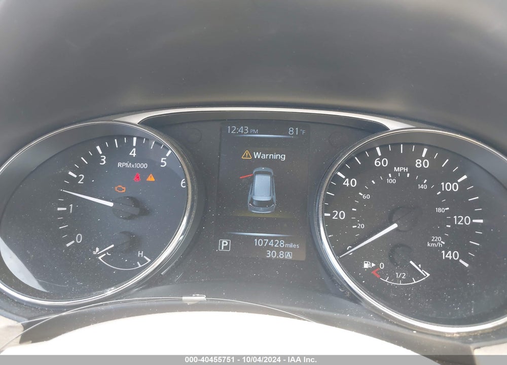 2015 NISSAN ROGUE SV VIN: 5N1AT2MV0FC895988