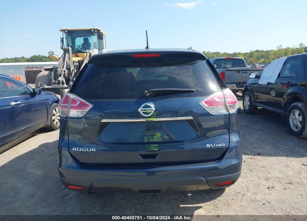2015 NISSAN ROGUE SV VIN: 5N1AT2MV0FC895988