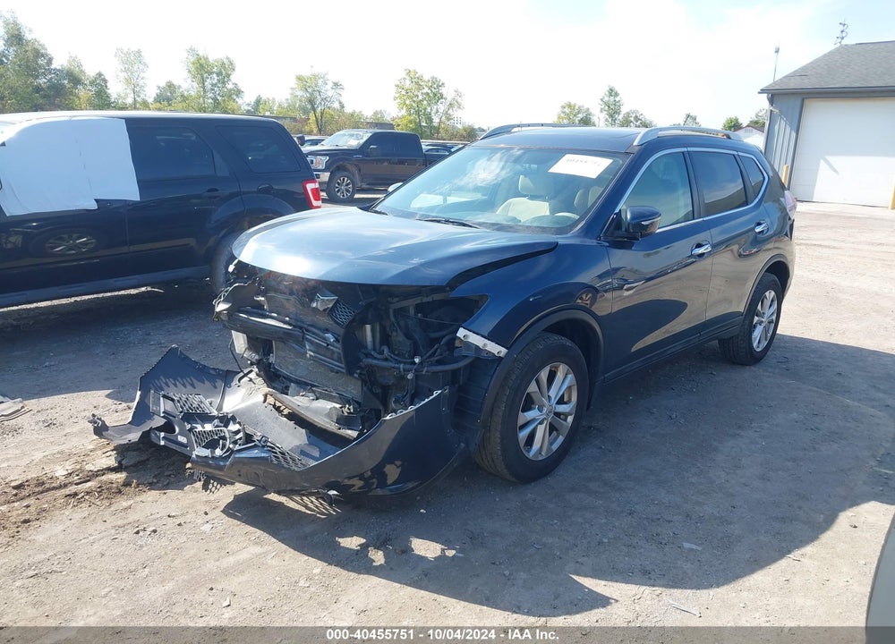 2015 NISSAN ROGUE SV VIN: 5N1AT2MV0FC895988