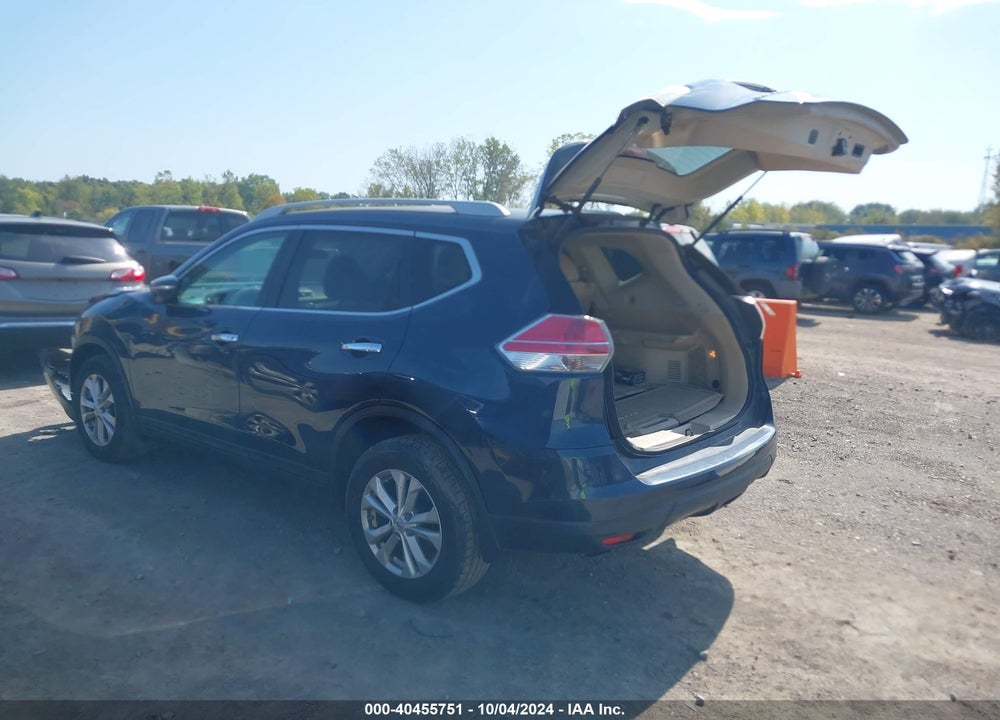 2015 NISSAN ROGUE SV VIN: 5N1AT2MV0FC895988