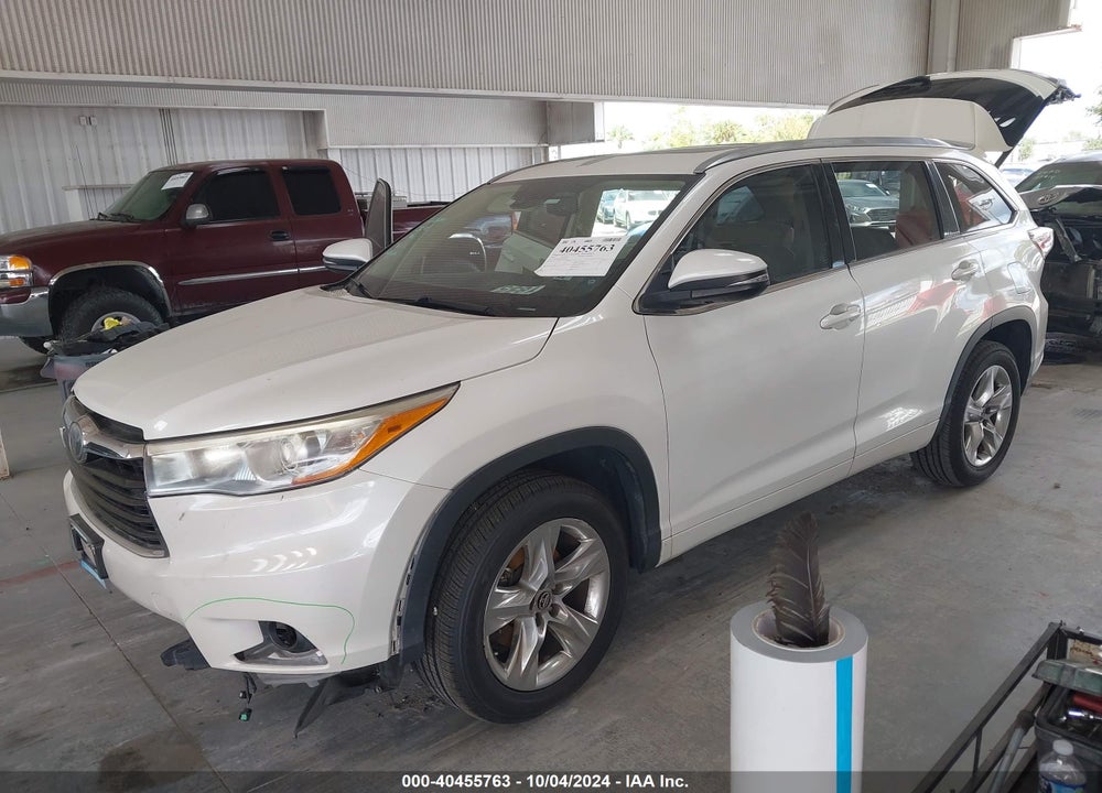2016 TOYOTA HIGHLANDER LIMITED V6 VIN: 5TDYKRFH4GS126772