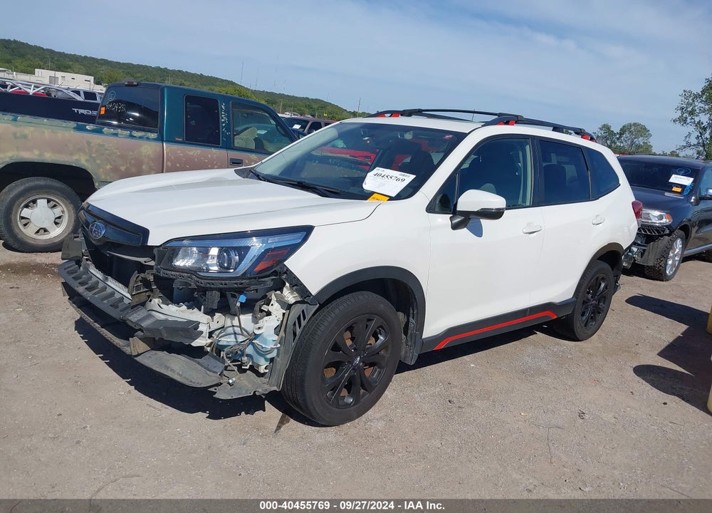 2019 SUBARU FORESTER SPORT VIN: JF2SKAJC2KH446173