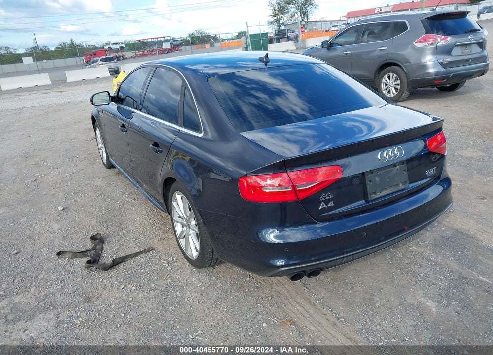 2016 AUDI A4 2.0T PREMIUM VIN: WAUFFAFL6GN003172