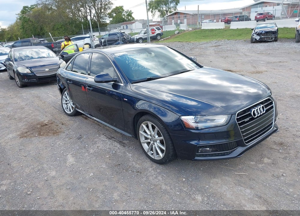 2016 AUDI A4 2.0T PREMIUM VIN: WAUFFAFL6GN003172