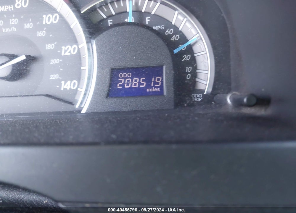 2013 TOYOTA CAMRY SE VIN: 4T1BF1FK4DU666892