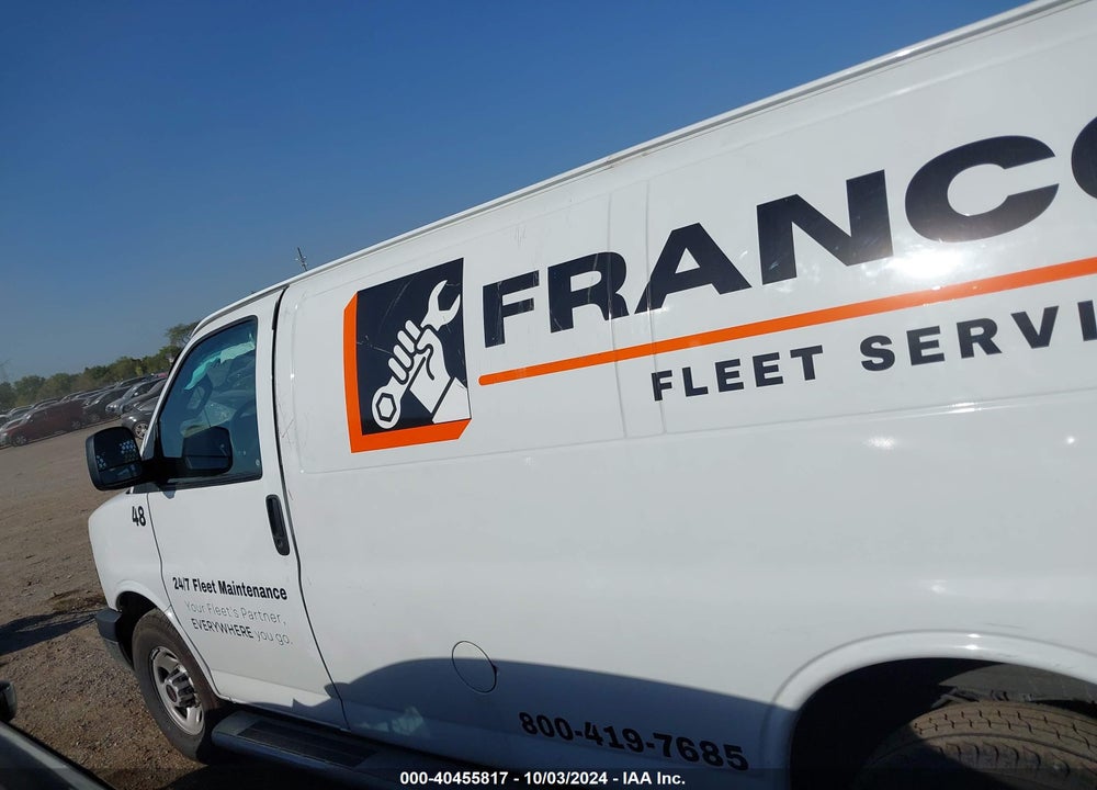 2022 GMC SAVANA CARGO RWD 2500 REGULAR WHEELBASE WORK VAN VIN: 1GTW7AFP0N1147890