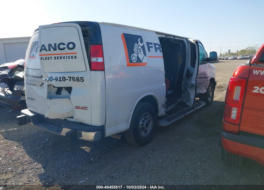 2022 GMC SAVANA CARGO RWD 2500 REGULAR WHEELBASE WORK VAN VIN: 1GTW7AFP0N1147890