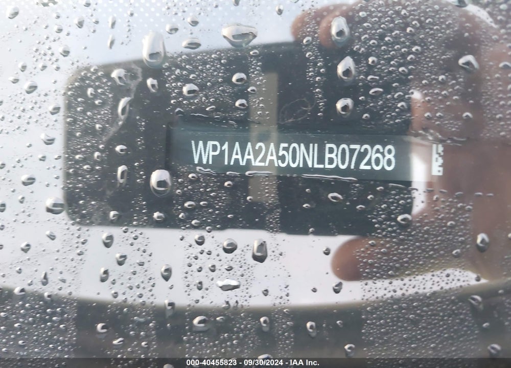 2022 PORSCHE MACAN VIN: WP1AA2A50NLB07268