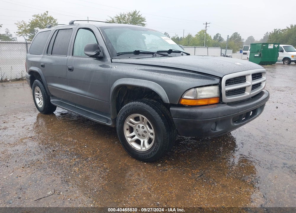 2003 DODGE DURANGO SPORT/SXT VIN: 1D4HS38N03F530312