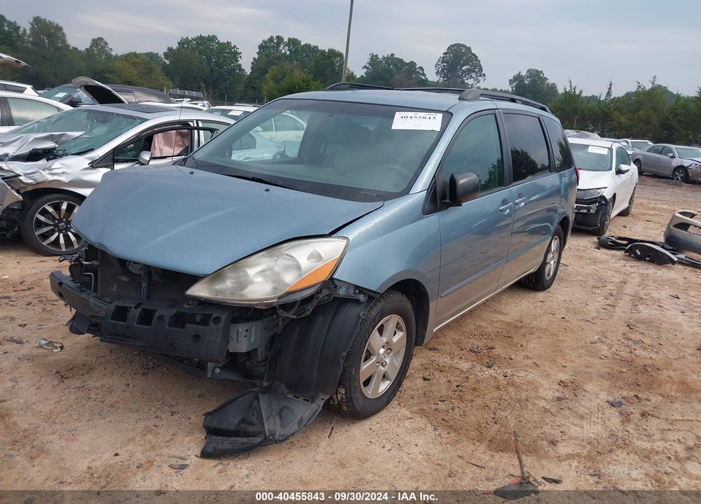 2007 TOYOTA SIENNA LE VIN: 5TDZK23C47S078050