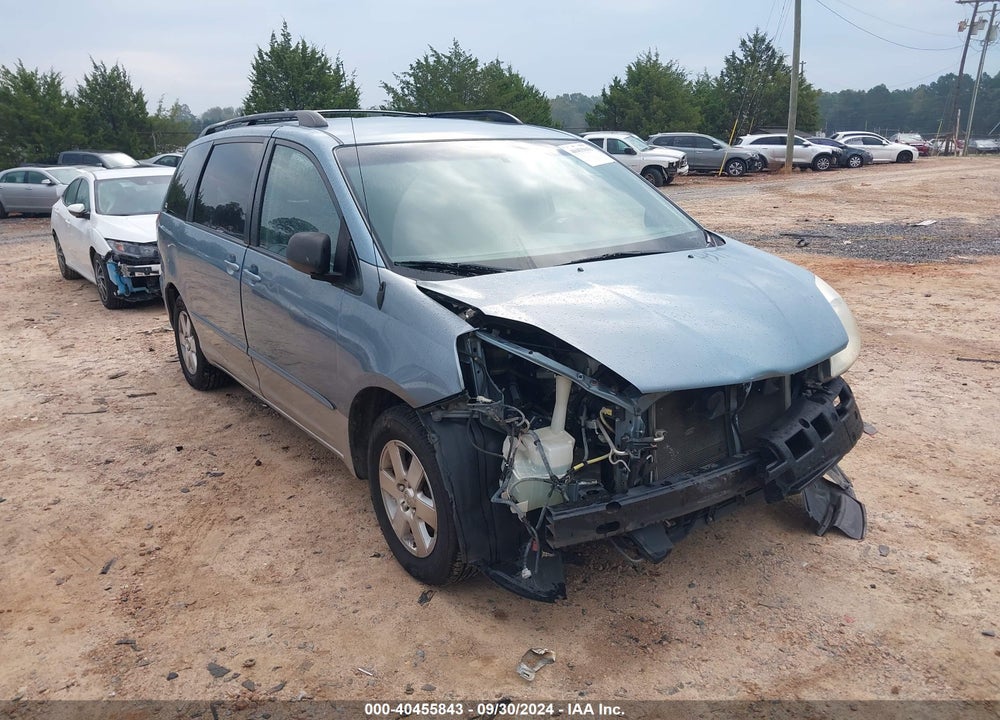 2007 TOYOTA SIENNA LE VIN: 5TDZK23C47S078050