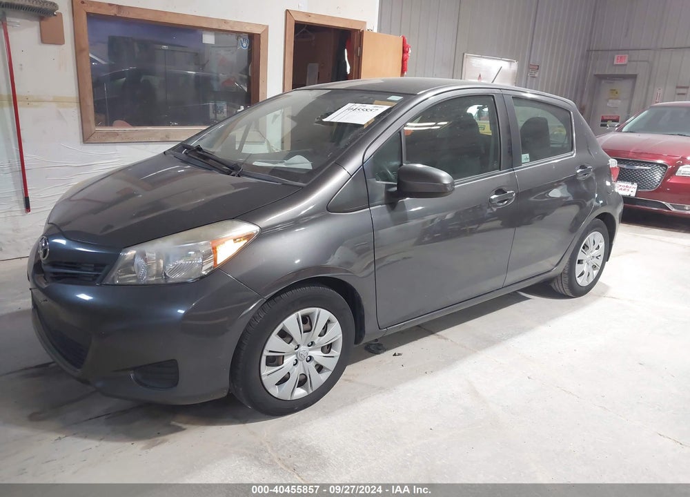 2012 TOYOTA YARIS LE VIN: JTDKTUD37CD511617