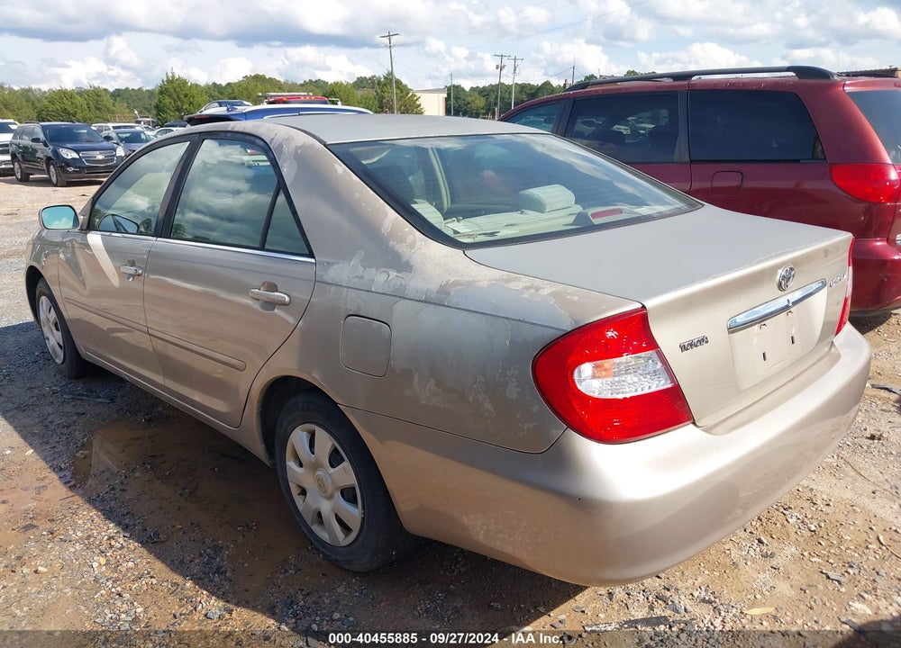 2003 TOYOTA CAMRY LE VIN: 4T1BE32K43U202553
