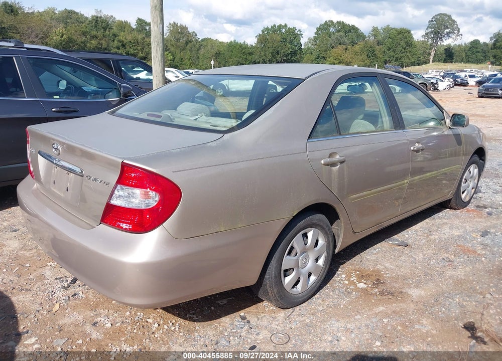 2003 TOYOTA CAMRY LE VIN: 4T1BE32K43U202553