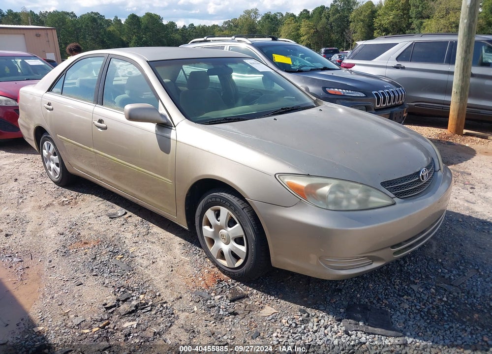 2003 TOYOTA CAMRY LE VIN: 4T1BE32K43U202553