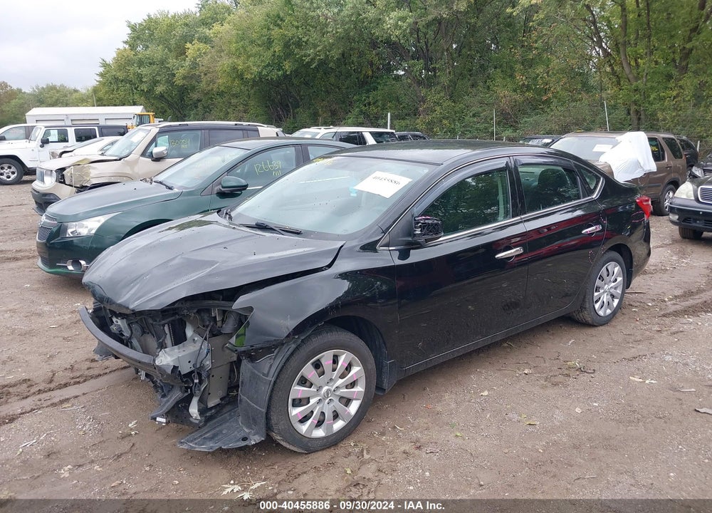 2019 NISSAN SENTRA S VIN: 3N1AB7AP2KY409731