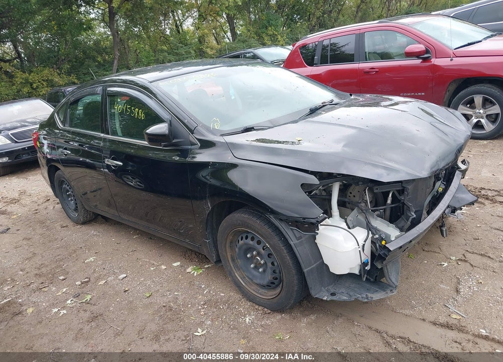 2019 NISSAN SENTRA S VIN: 3N1AB7AP2KY409731
