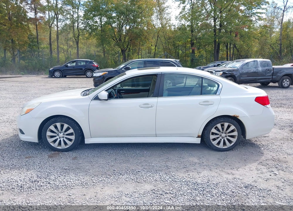2011 SUBARU LEGACY 2.5I LIMITED VIN: 4S3BMBL65B3222902