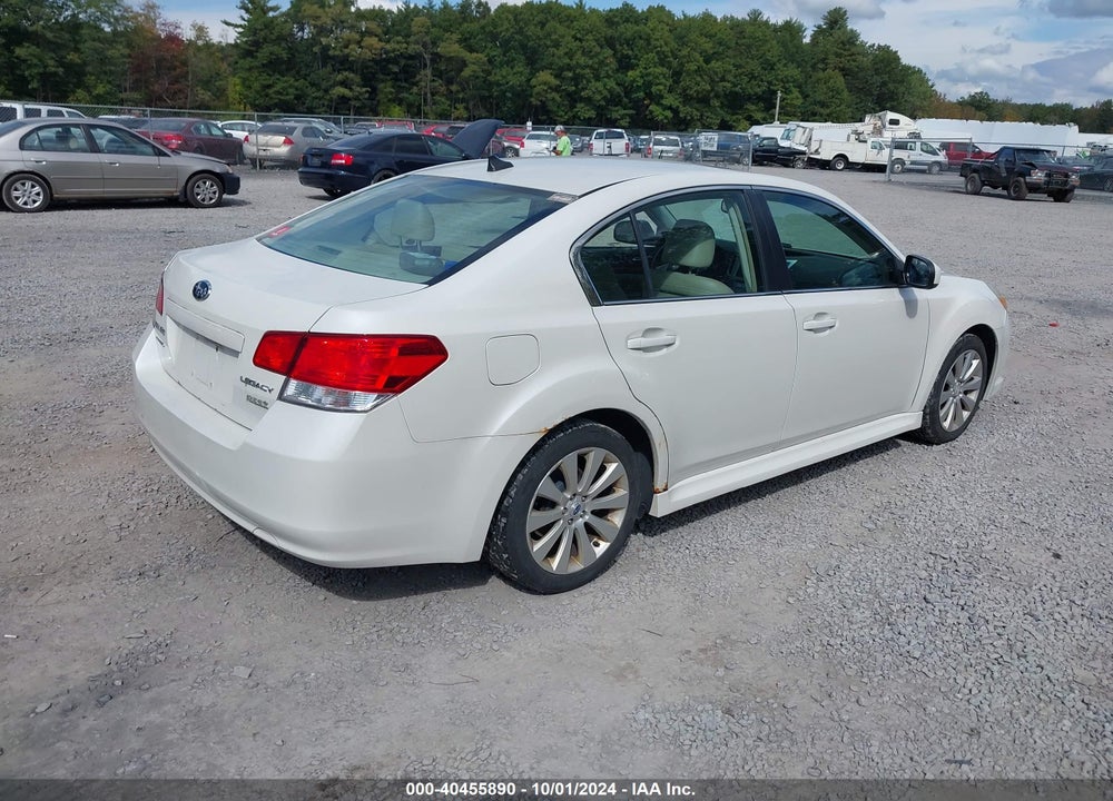 2011 SUBARU LEGACY 2.5I LIMITED VIN: 4S3BMBL65B3222902