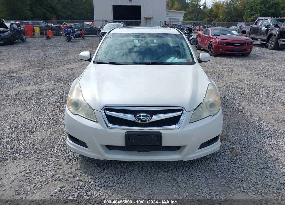 2011 SUBARU LEGACY 2.5I LIMITED VIN: 4S3BMBL65B3222902