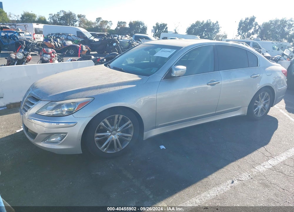 2012 HYUNDAI GENESIS 3.8 VIN: KMHGC4DD3CU181162